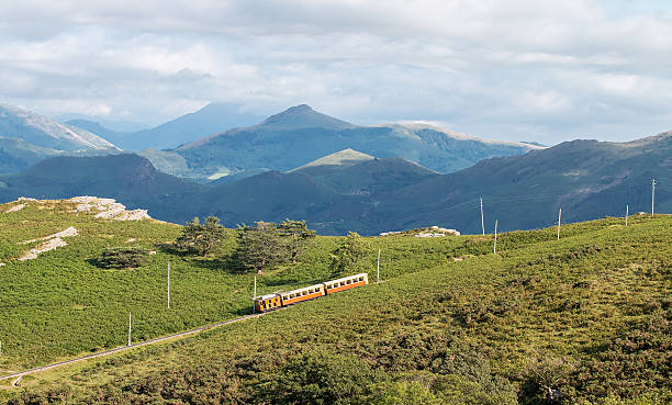 rhune train train de la rhune, Basque Country runes photos stock pictures, royalty-free photos & images