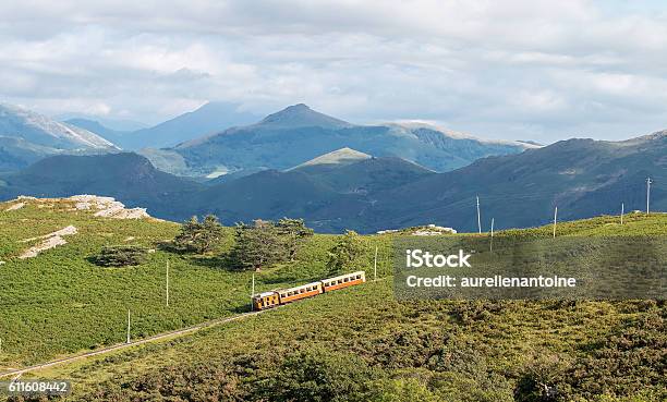 Rhune Train Stock Photo - Download Image Now - Runes, Train - Vehicle, French Basque Country