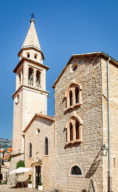 istock Church of St John in Budva 611615646