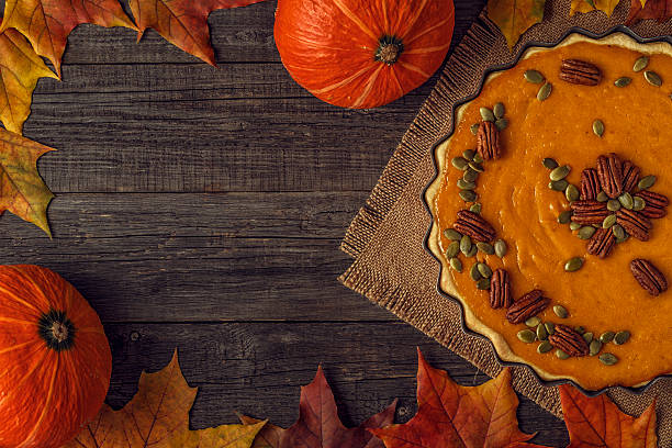 istock Homemade Pumpkin Pie for Thanksgiving. 611616394