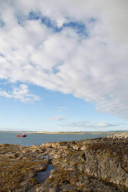 istock Coastal Beach off Holy Island; England 611617476