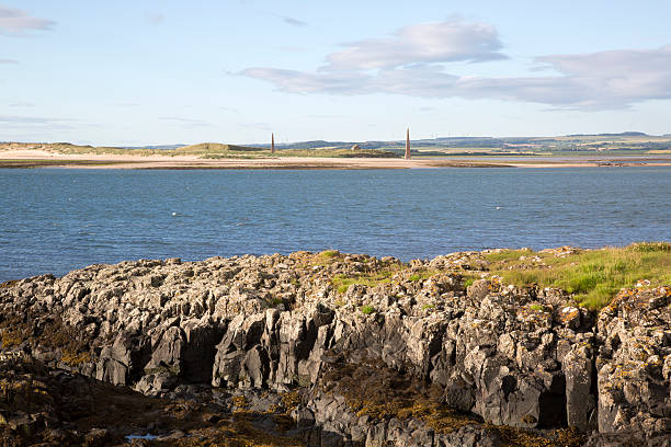 istock Coastal Scene off Holy Island; England 611617734