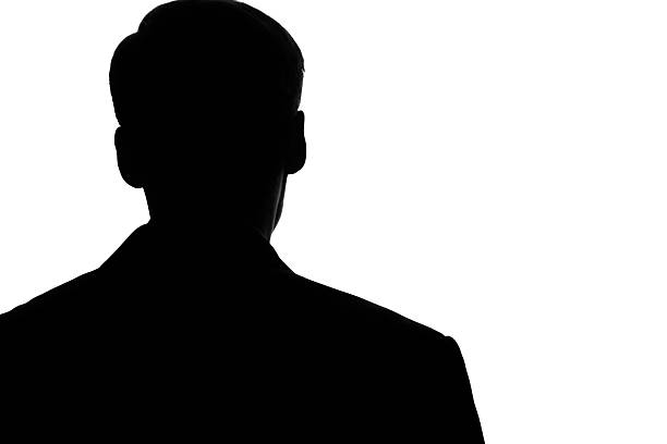 istock Portrait of a young man, view from the back 611618276