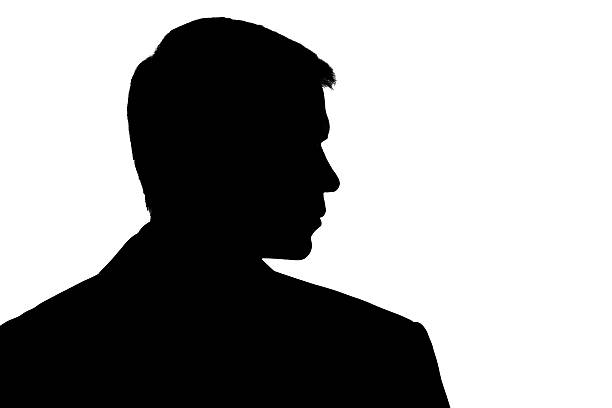 istock Portrait of a young man, view from the back 611618340