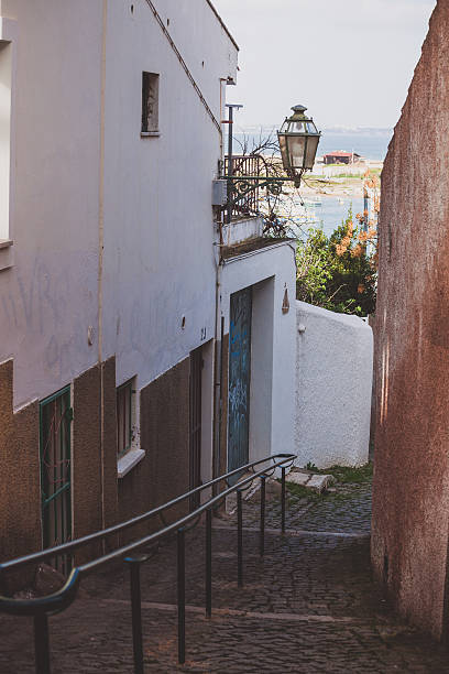 istock Mediterranean old town street 611619808