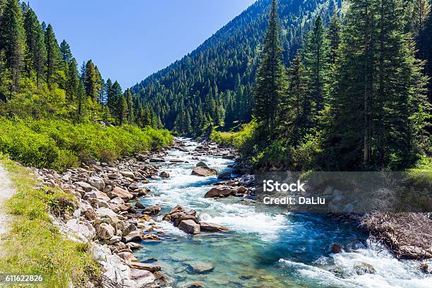 Österreichische Alpen Beginn Berühmter Krimmlwasserfälle Stockfoto und mehr Bilder von Fluss