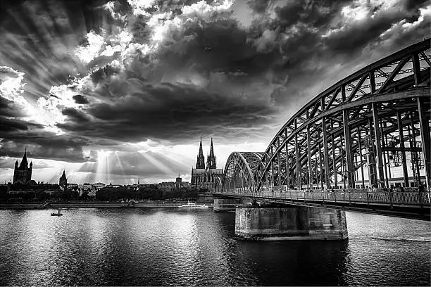 Cologne skyline, Germany