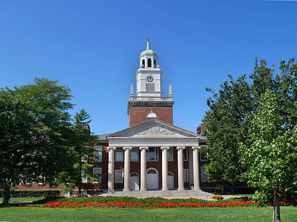 istock New England style college building 611629698