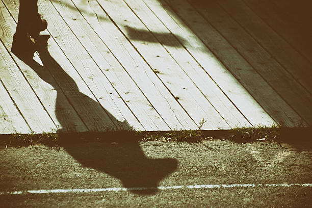 istock Woman silhouette with Boots 611632546