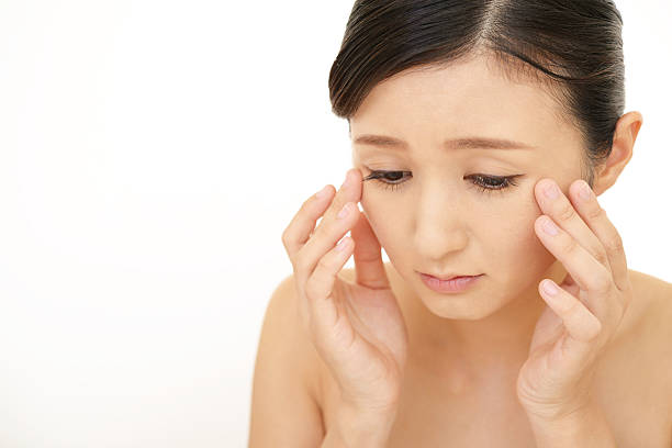 istock Woman with an uneasy look 611632818