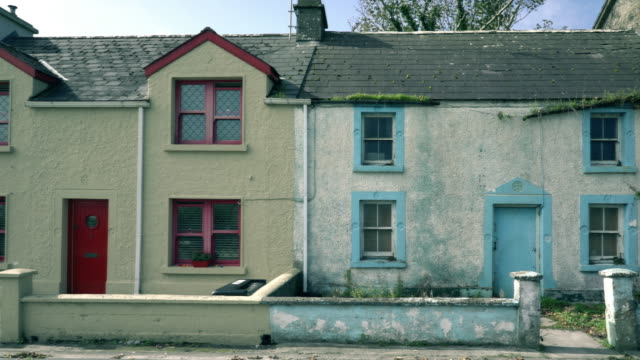Rural terraced houses of Ireland