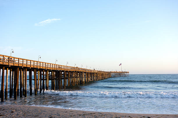 istock Wooden Pier in Ventura, CA 611745166