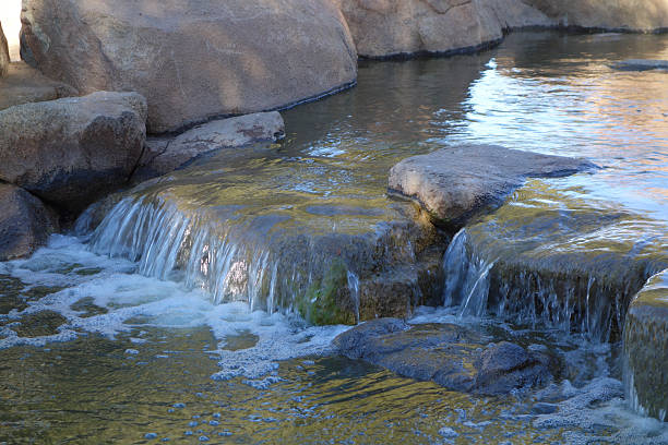 istock Winter Lake Waterfall, Cortez Park, Phoenix, AZ 611745292