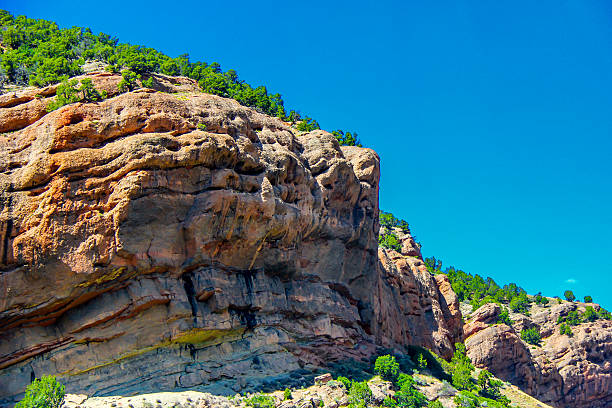 blue red and green in utah - red rock formation ogden utah photos stock pictures, royalty-free photos & images