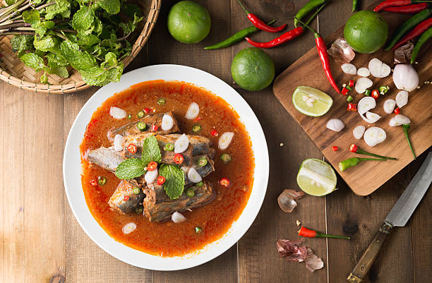 istock Spicy Canned Sardine Salad. 611747312
