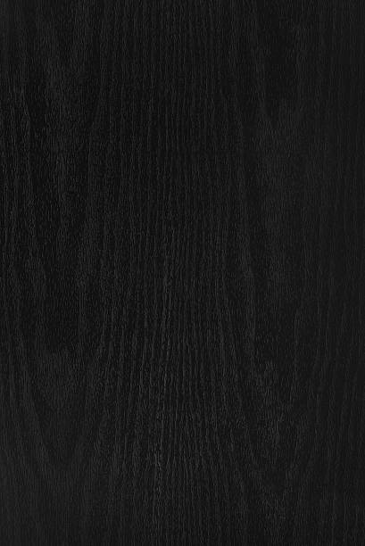 istock Black plywood background and texture, wood surface 611750510