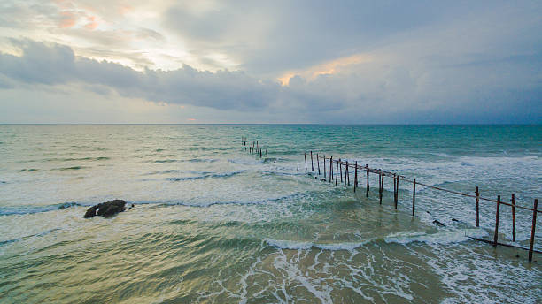 istock the old wooden pier collapse over time 611751128
