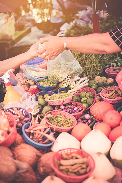 istock exotic foods greets you on almost every corner in Thailand. 611751678