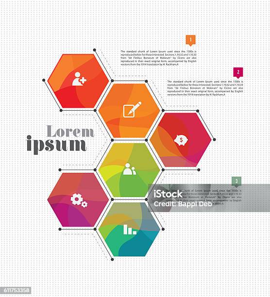 Ilustración de Infografía Plantilla De Diseño De Vector De y más Vectores Libres de Derechos de Mosaico - Mosaico, Fondos, Negocio