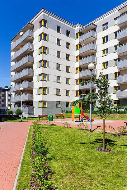 istock New complex of apartment buildings, Poland 611756834