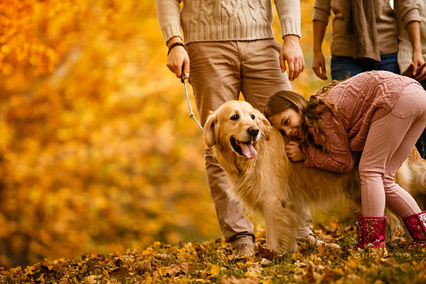 istock Girl embracing dog 611759110