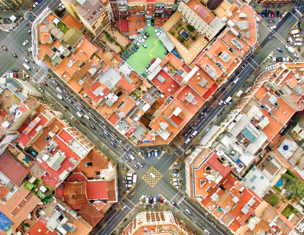 Barcelona aerial photo