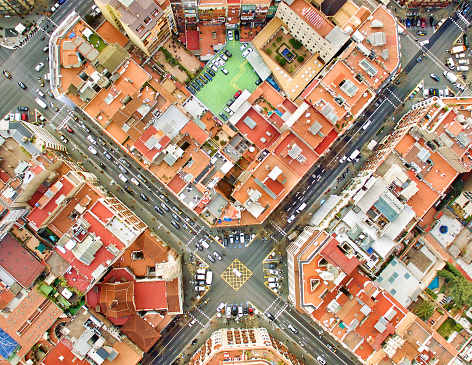 Barcelona aerial photo
