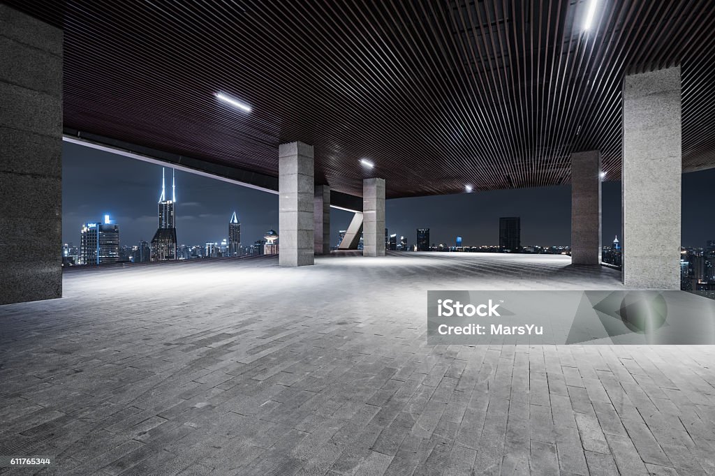 Noche interior de ShangHai - Foto de stock de Ciudad libre de derechos