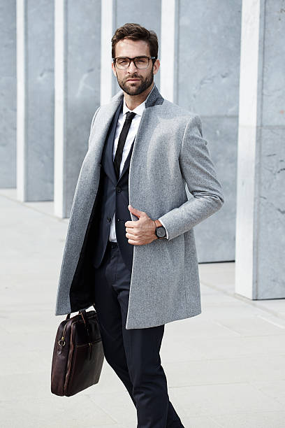 istock Serious and suited businessman 611767182
