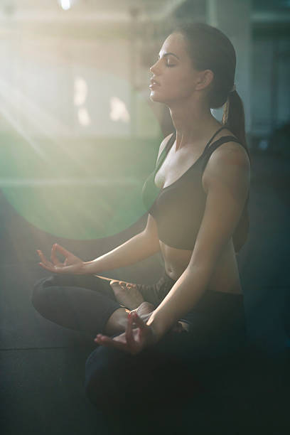 istock Beauty of meditation 611770386