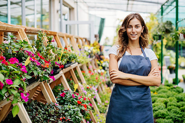 istock Garden center owner 611771232