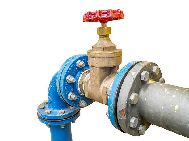 istock Gate valve metal and equipment. 611779520