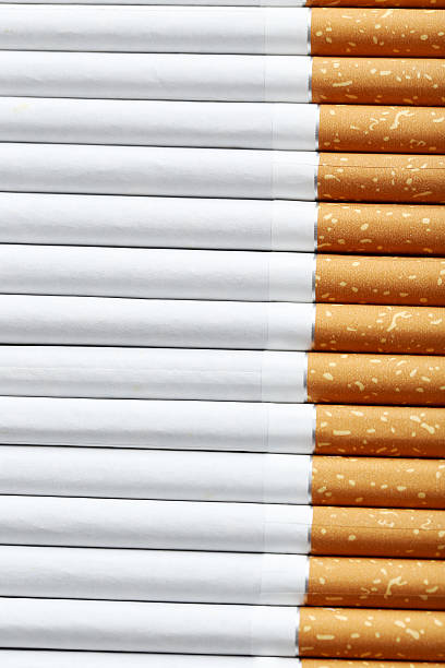 istock Tobacco cigarettes background 611779960