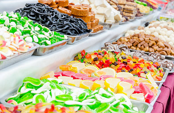 istock Sweets at the street fair. 611780890