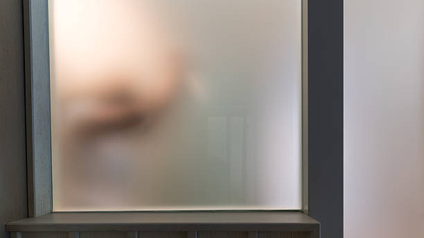 istock Crime scene of blurry person' s shadow 611782542