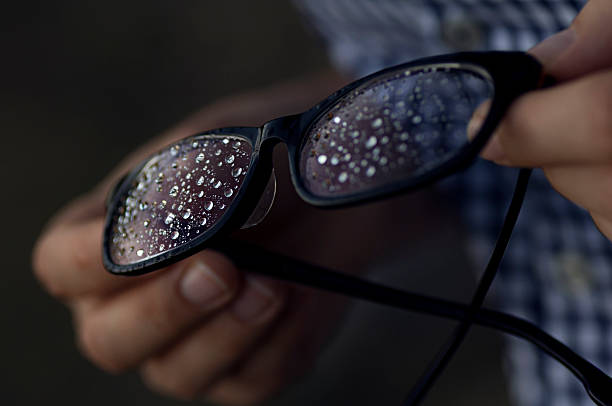 istock rain drops on the glasses 4. 611784688
