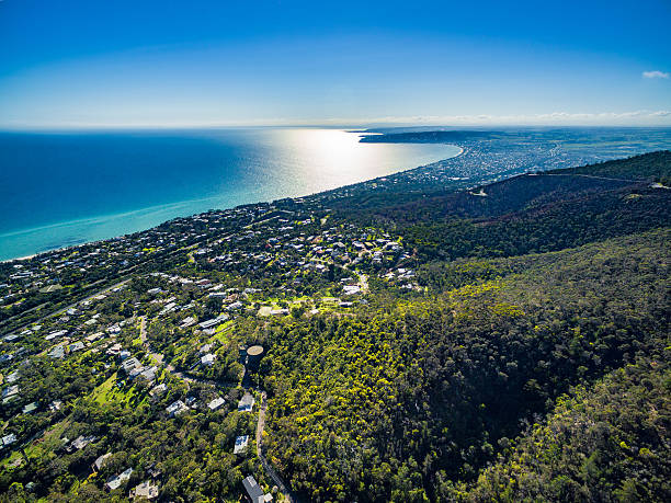 istock Aerial image of Mornington Peninsula 611786830