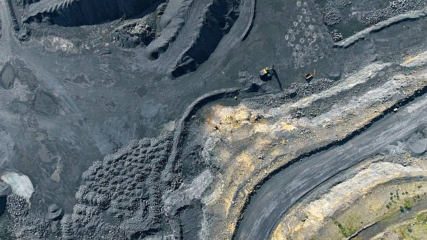 istock Aerial view of quarry 611788076