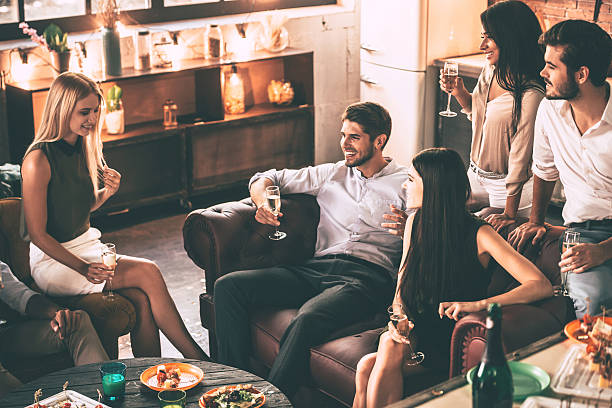 istock Carefree time with friends. 611791434