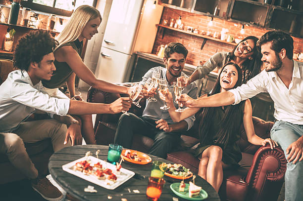 istock Cheers to best friends! 611857286