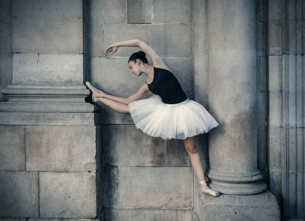 istock Ballerina performance in the city 611858800
