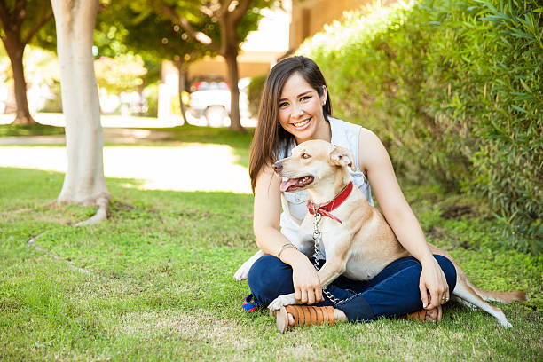 istock Having fun with my cute friend 611860978