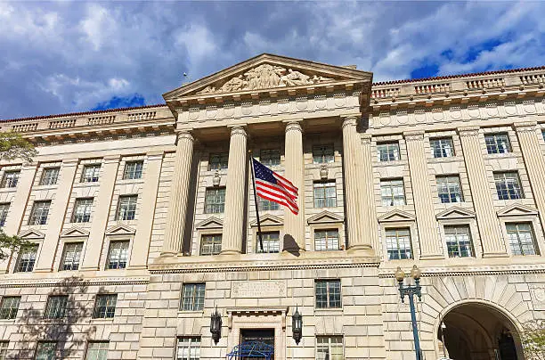 Photo of Department of Commerce in Herbert Hoover Building