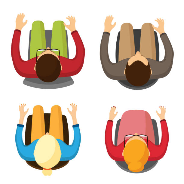 istock Business people flat icons. Avatar. Human face. Person. Workplace. 611865086