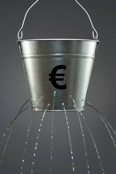 istock Leaky Euro Bucket 611866006