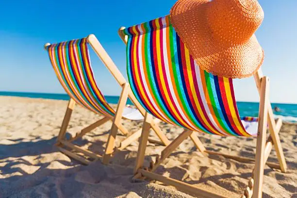 Beach Chairs on the Coast