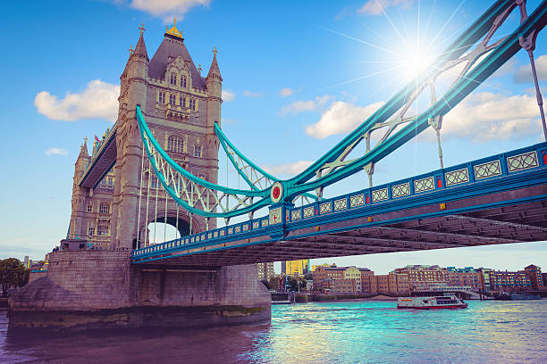 istock Tower Bridge at London, UK. 611869244