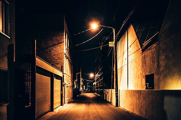 istock Night in town. Venice Beach, California. 611872740