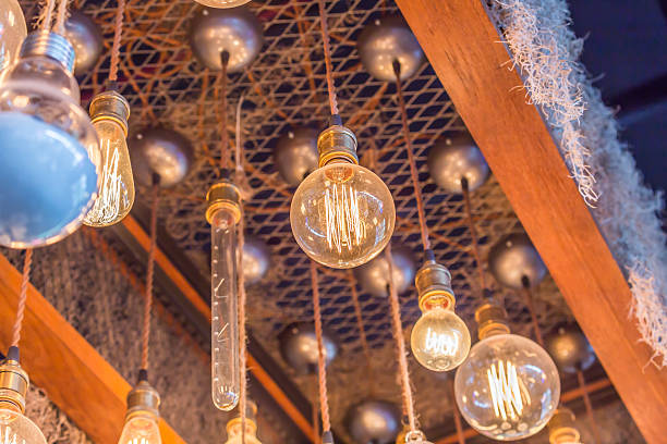 istock Decorative antiqur bulbs beautiful. 611872812