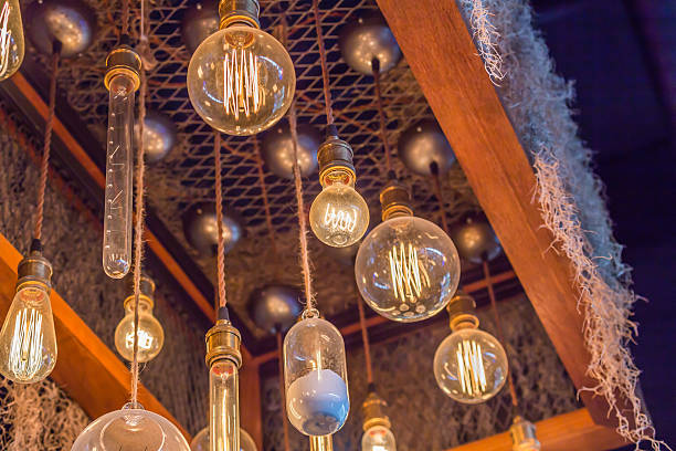 istock Decorative antiqur bulbs beautiful. 611872914